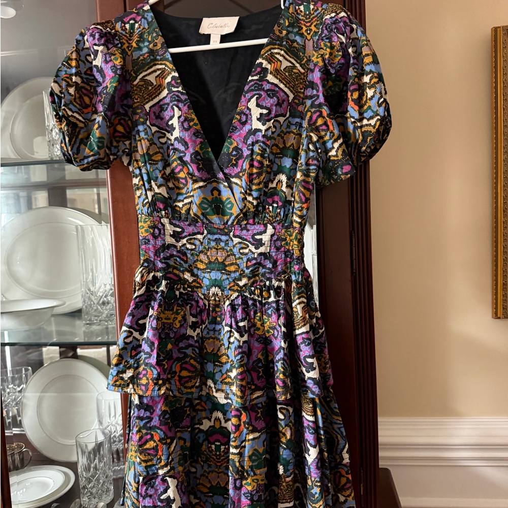 Cleobella Multicolor Patterned Mini Dress